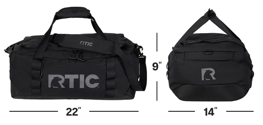 Medium Road Trip Duffle Bag Dimensions