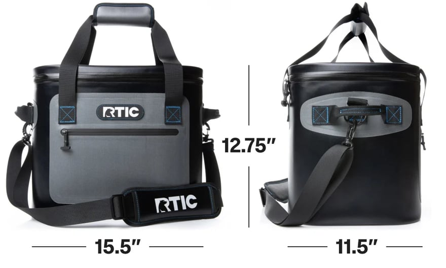 30 Can RTIC Ultra-Tough Soft Cooler Size & Capacity