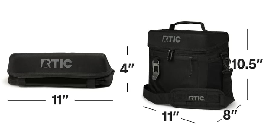 RTIC 15 Can Everyday Cooler dimensions