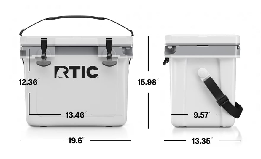 22 QT Ultra-Light dimensions