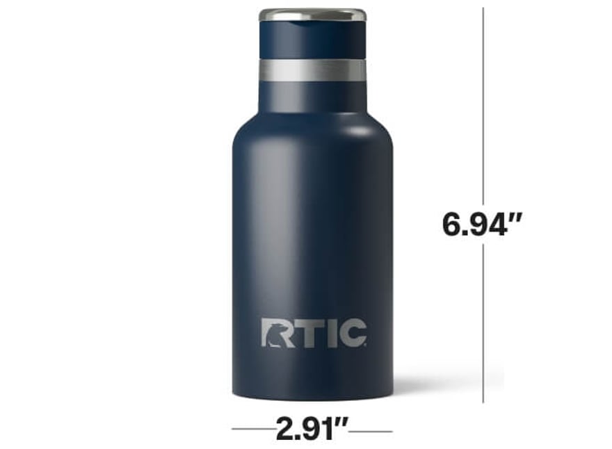 RTIC 12oz Little Journey Bottle Dimensions