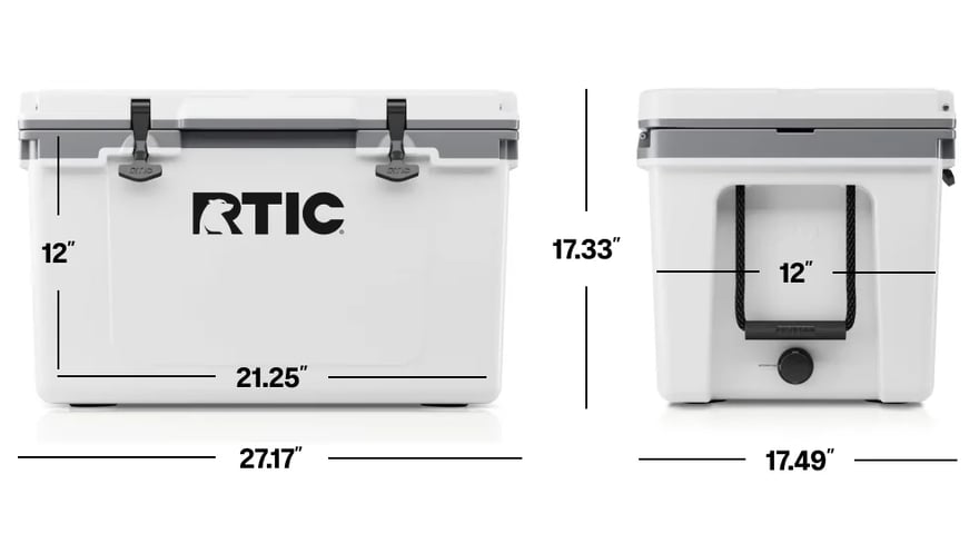 52 QT Ultra-Light dimensions