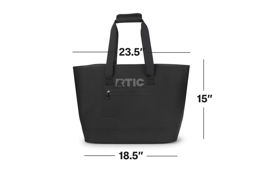 Dimensions image of Large Ultra-Tough Tote