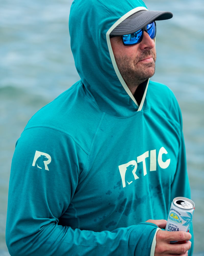 Men's R-Tech Sun Hoodie, Deep Harbor, S Image