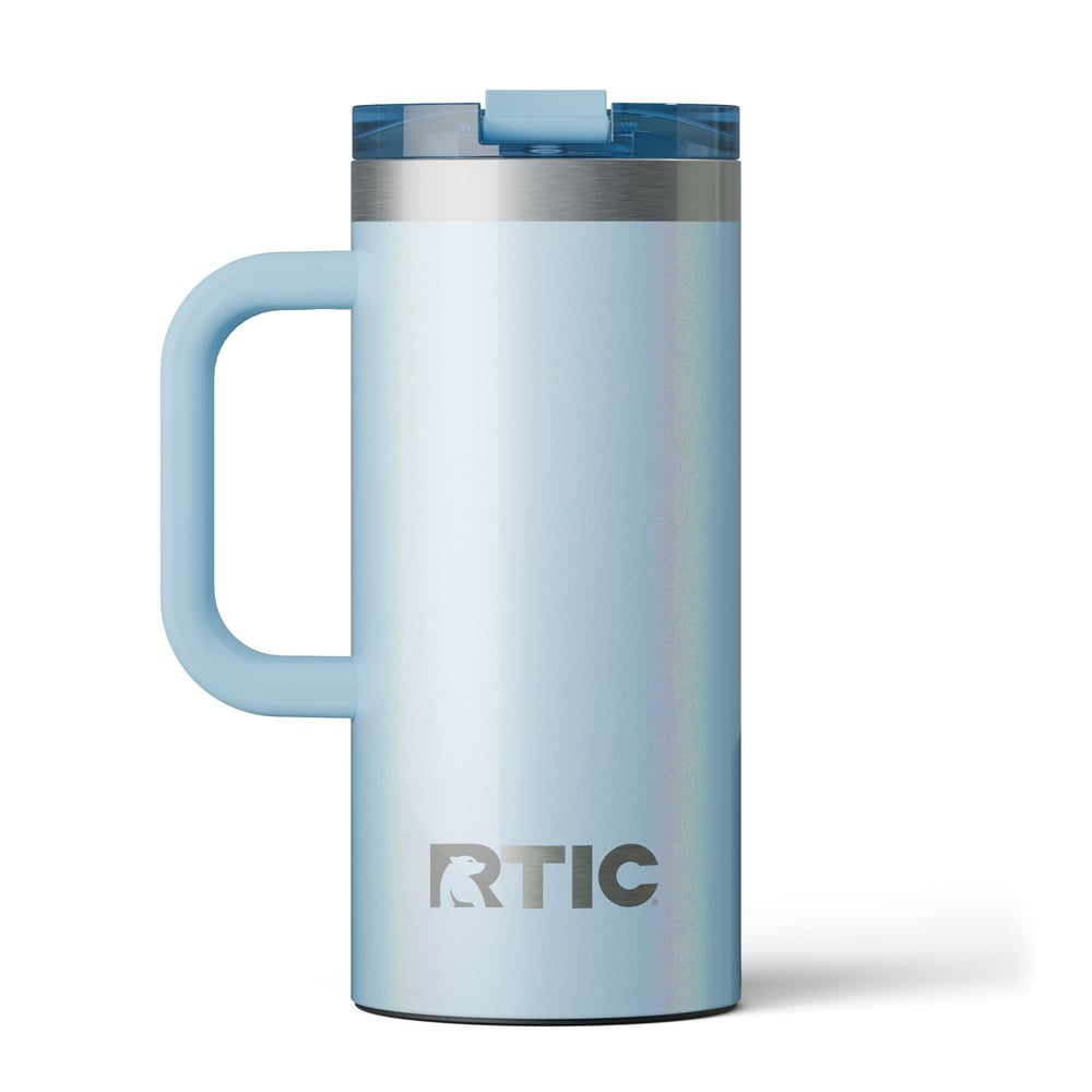 16oz Road Trip Travel Mug, RTIC Ice Glitter
