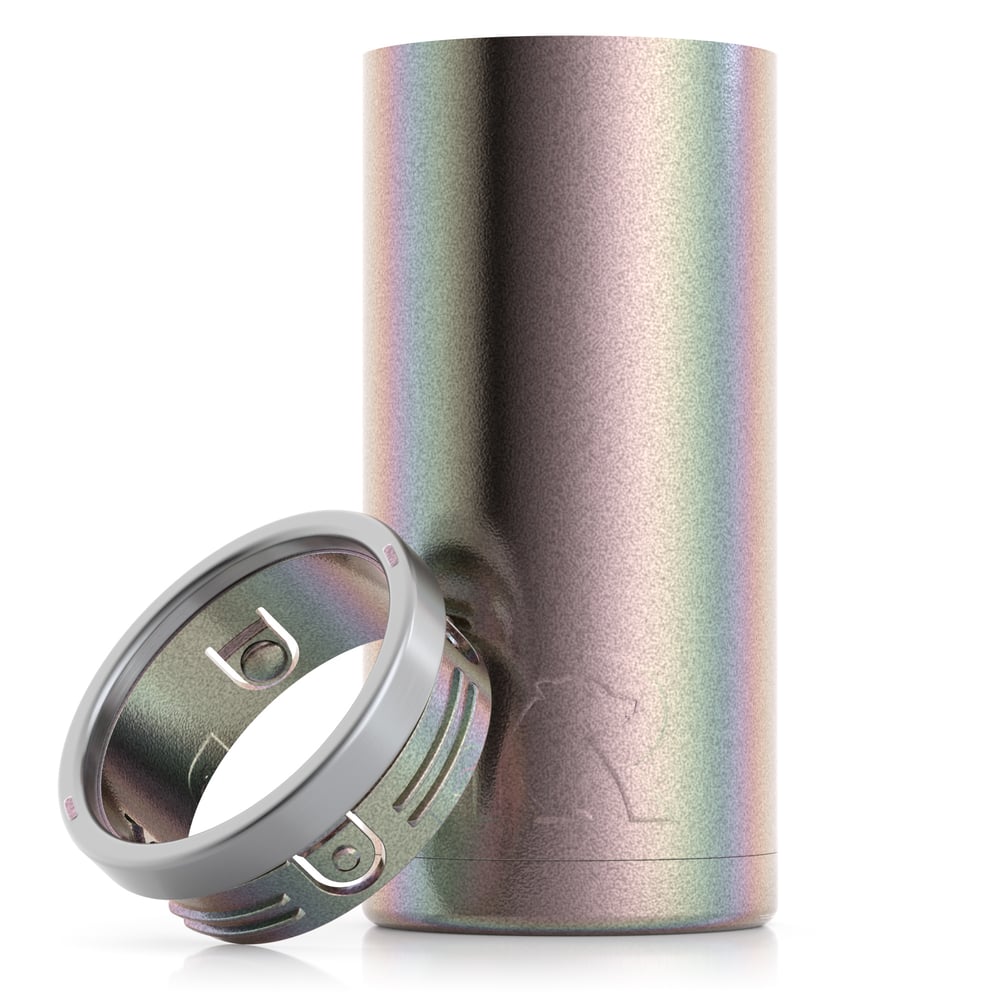 12oz Essential Skinny Can Cooler, Twilight, Glitter