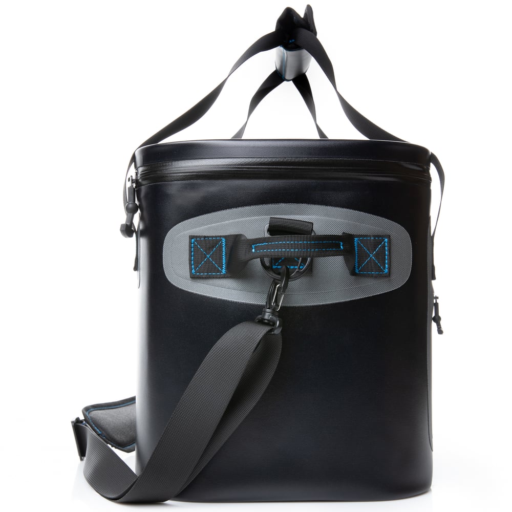 30 Can Ultra-Tough Soft Cooler, Blue / Grey Image