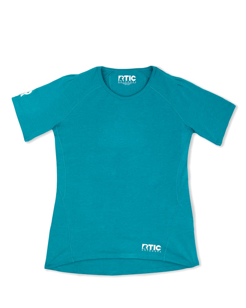 Women's R-Tech Performance Tees, Deep Harbor, L Image