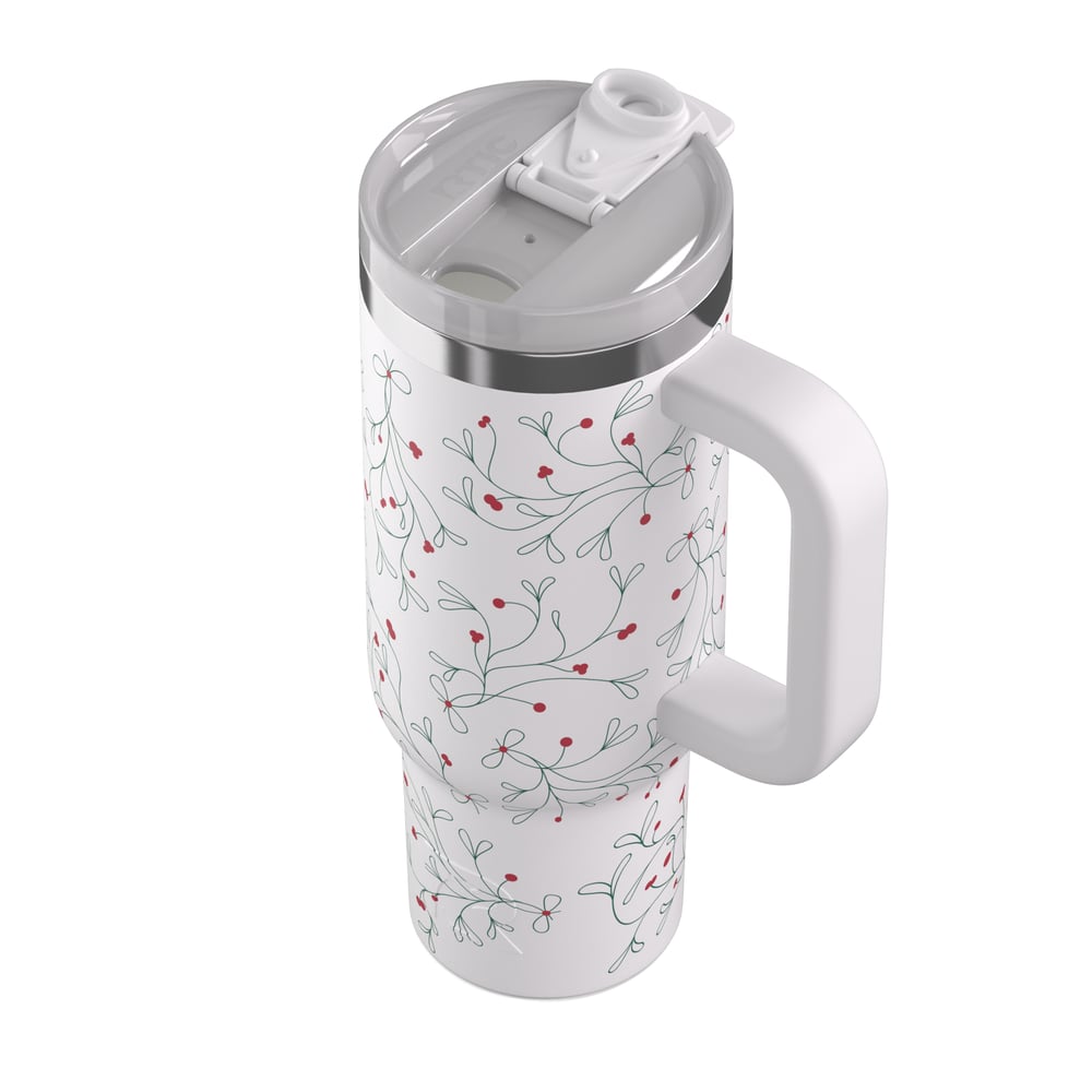 30oz Road Trip Tumbler, Mistletoe Image