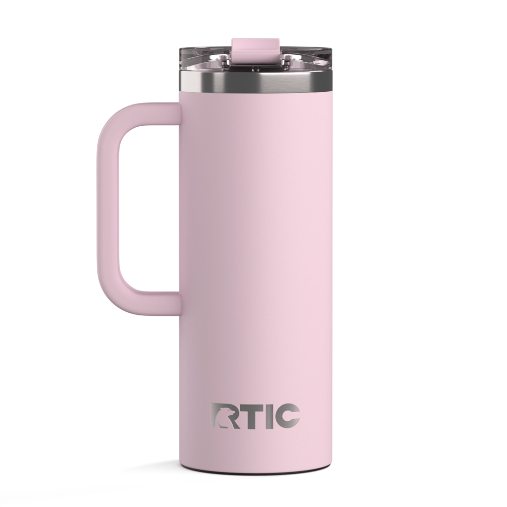 20oz Road Trip Travel Mug, Pale Pink