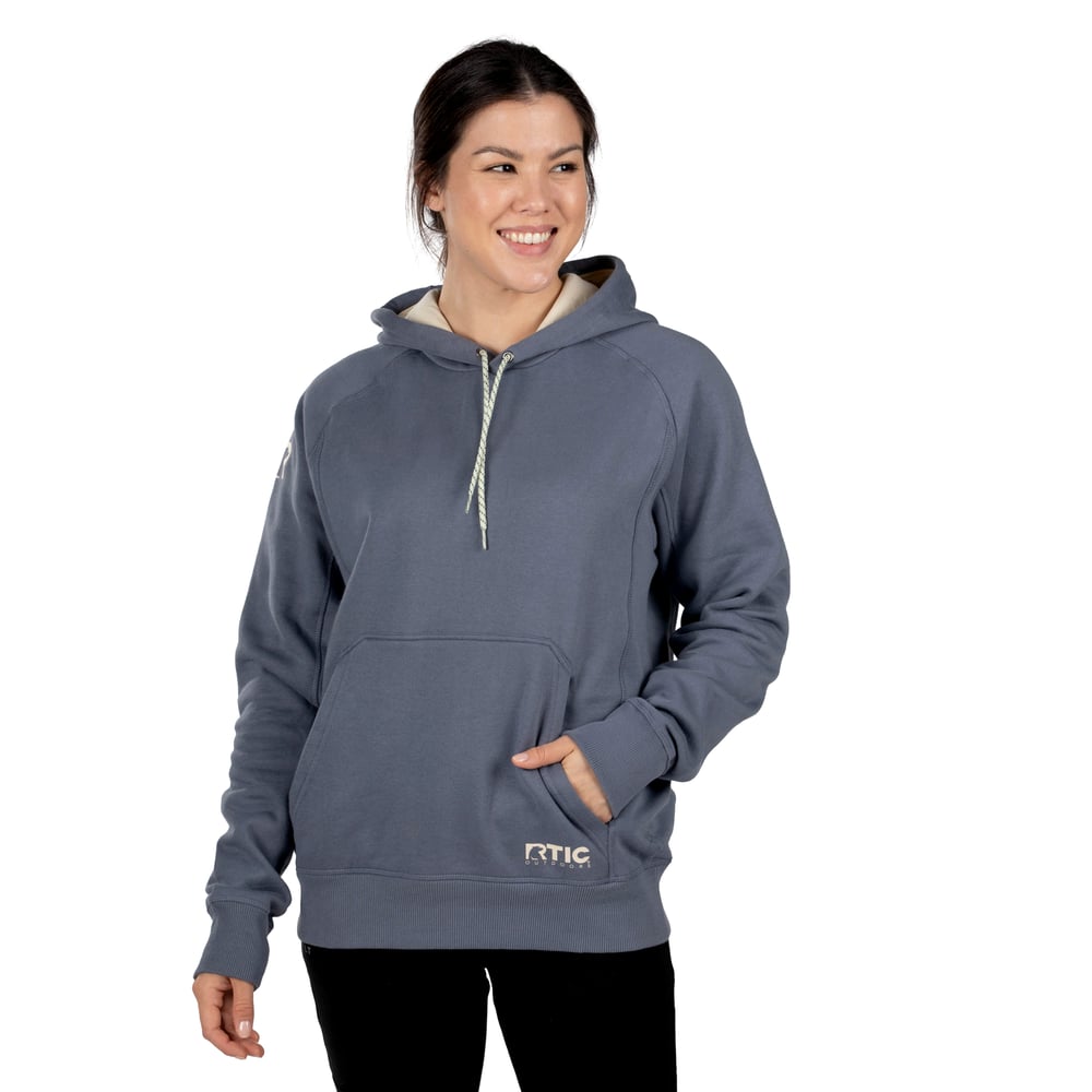 Water-Repellent Pullover Hoodie - Athletic Fit, Gray Stone, L Image
