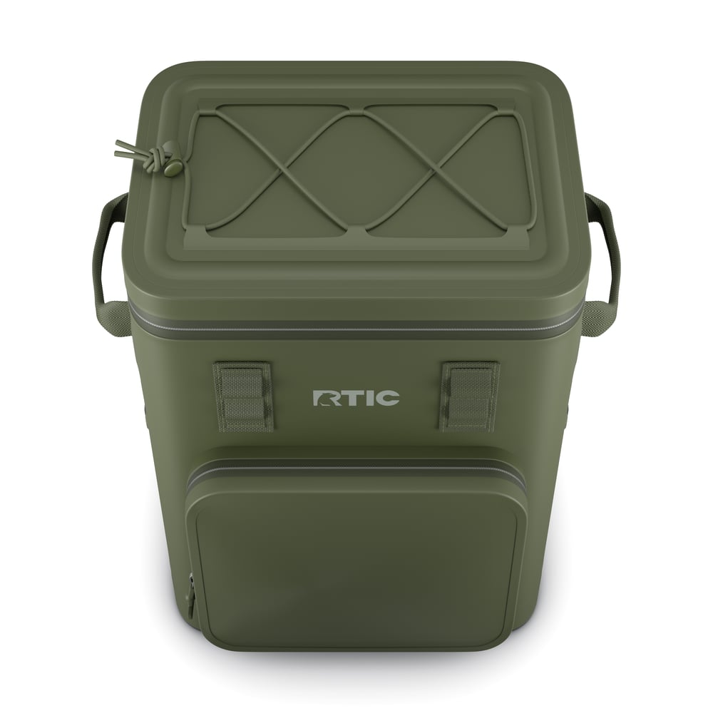 24 Can Ultra-Tough Backpack Cooler, Olive Image