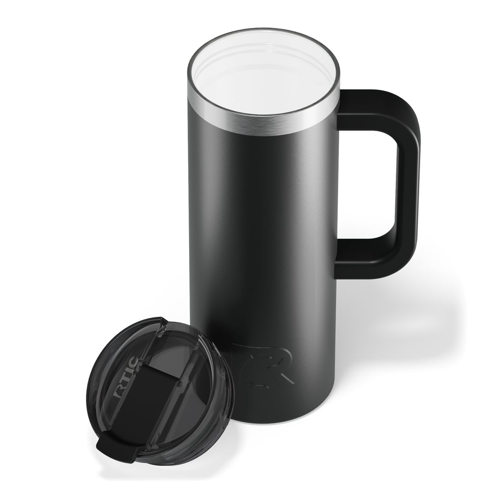 20oz Road Trip Travel Mug, Black Image