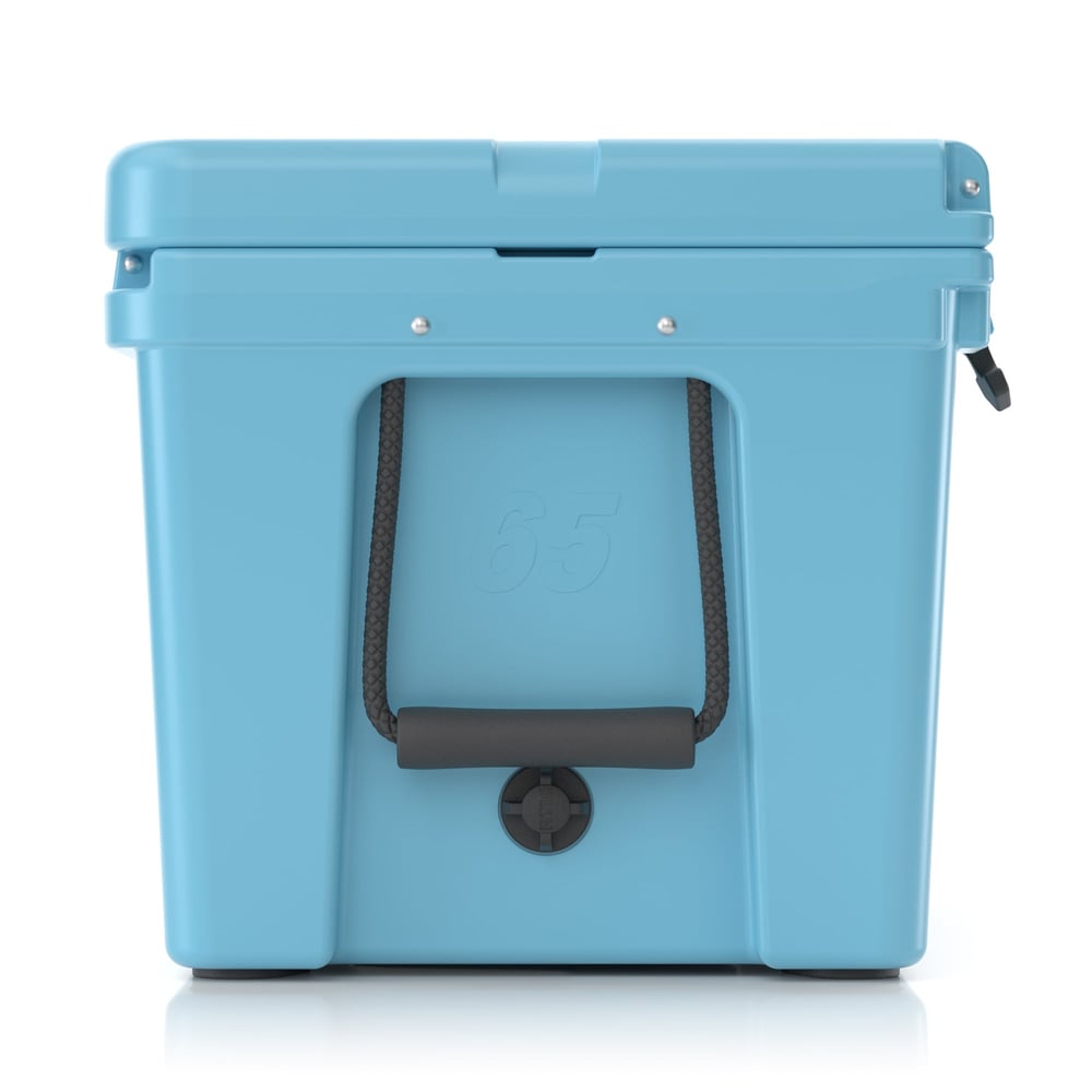 65 QT Ultra-Tough Cooler, Blue Image