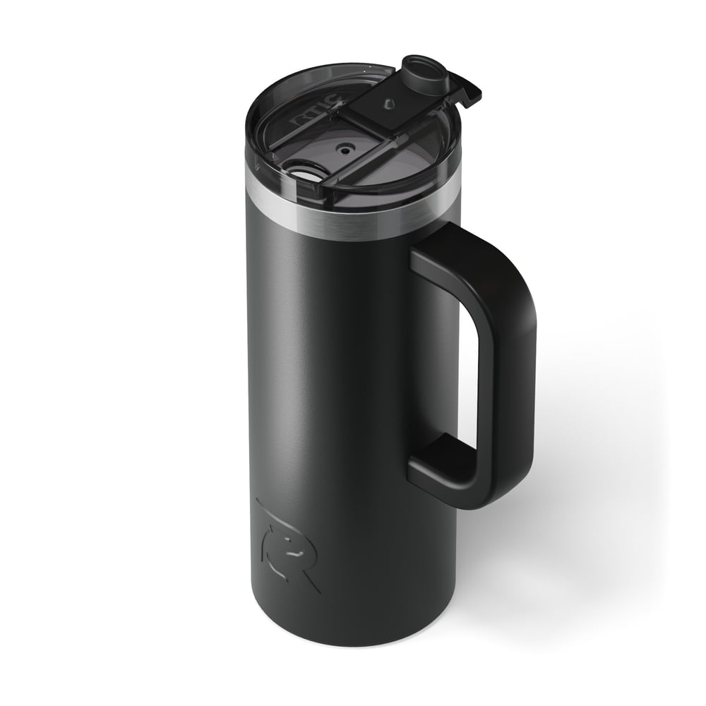 20oz Road Trip Travel Mug, Black Image