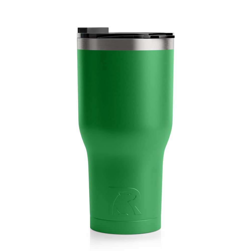 RTIC 30oz Tumbler, Fairway, Matte, Stainless Steel & Vacuum Insulated, Flip-Top Lid