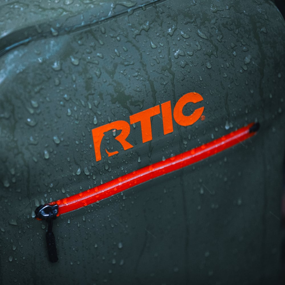 Ultra-Dry Backpack, Olive & Orange Image