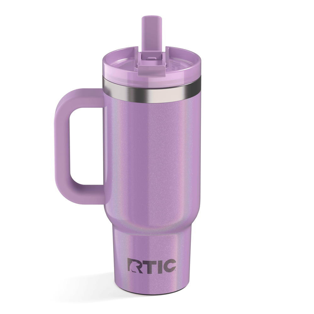 16oz Little Road Trip Tumbler, Lavender Glitter