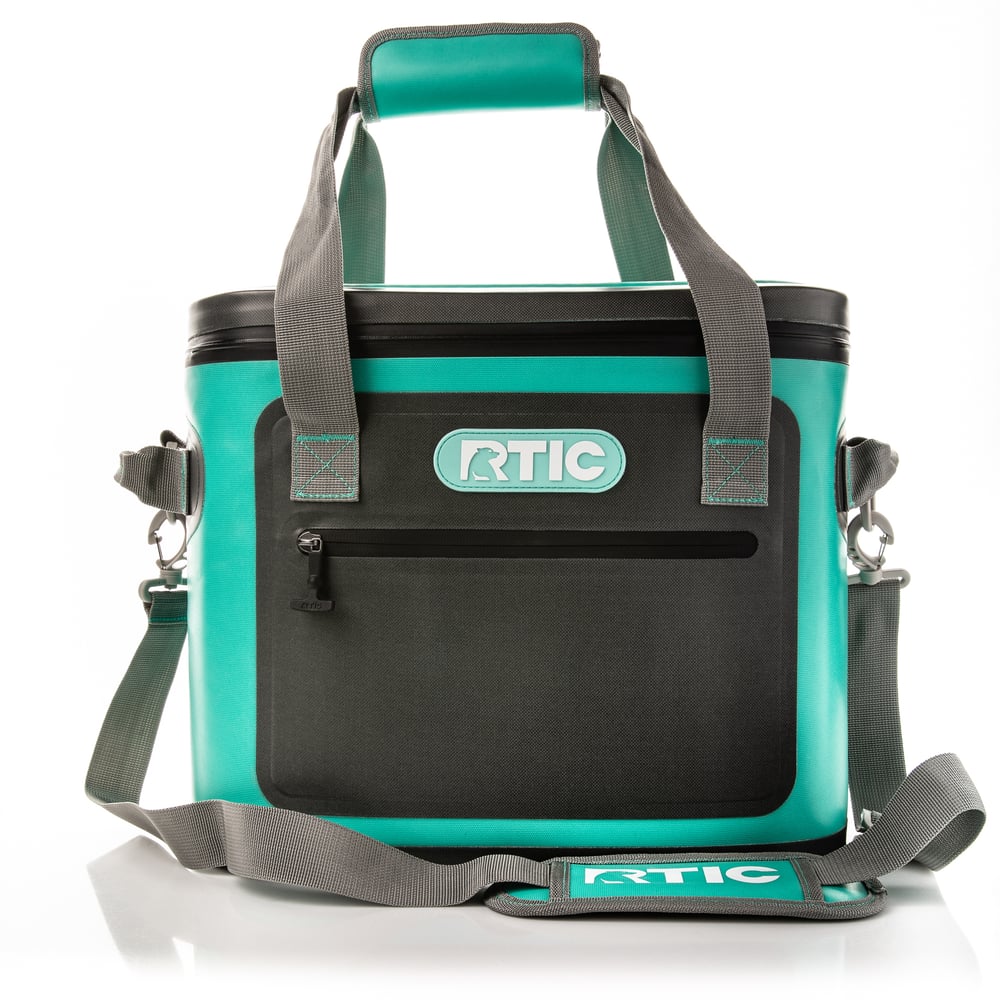 RTIC 30 Can Ultra-Tough Soft Cooler, Seafoam Green Leakproof & Puncture Proof