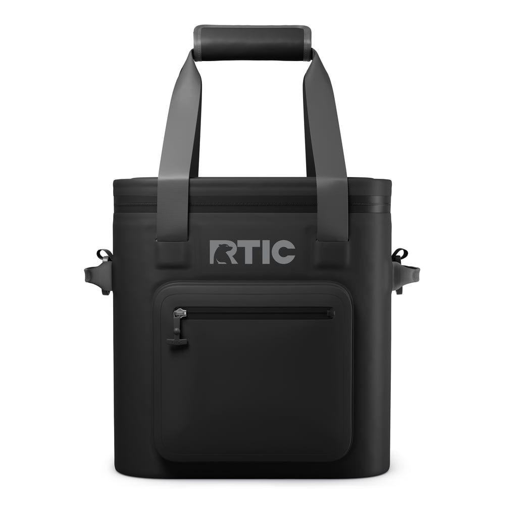 20 Can Ultra-Tough Soft Cooler Pro, Black