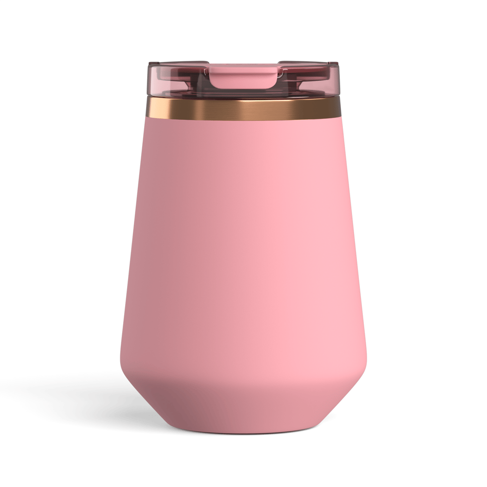 12oz Happy Hour Wine Tumbler, Rosewater Image