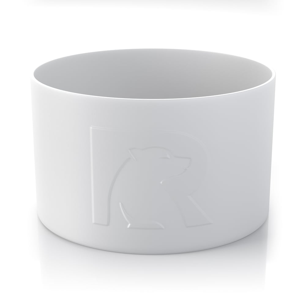 Half Gallon Jug Boot, White, Matte