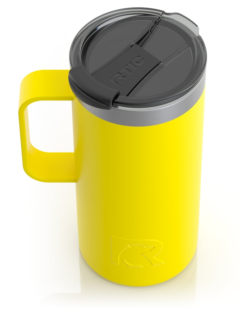 16oz Travel Mug, Sunflower, Matte Image