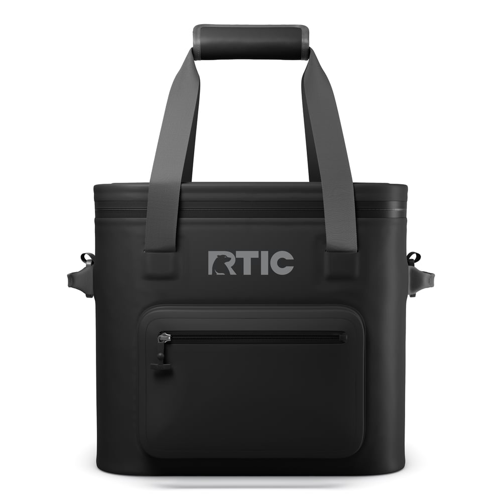 30 Can Ultra-Tough Soft Cooler Pro, Black