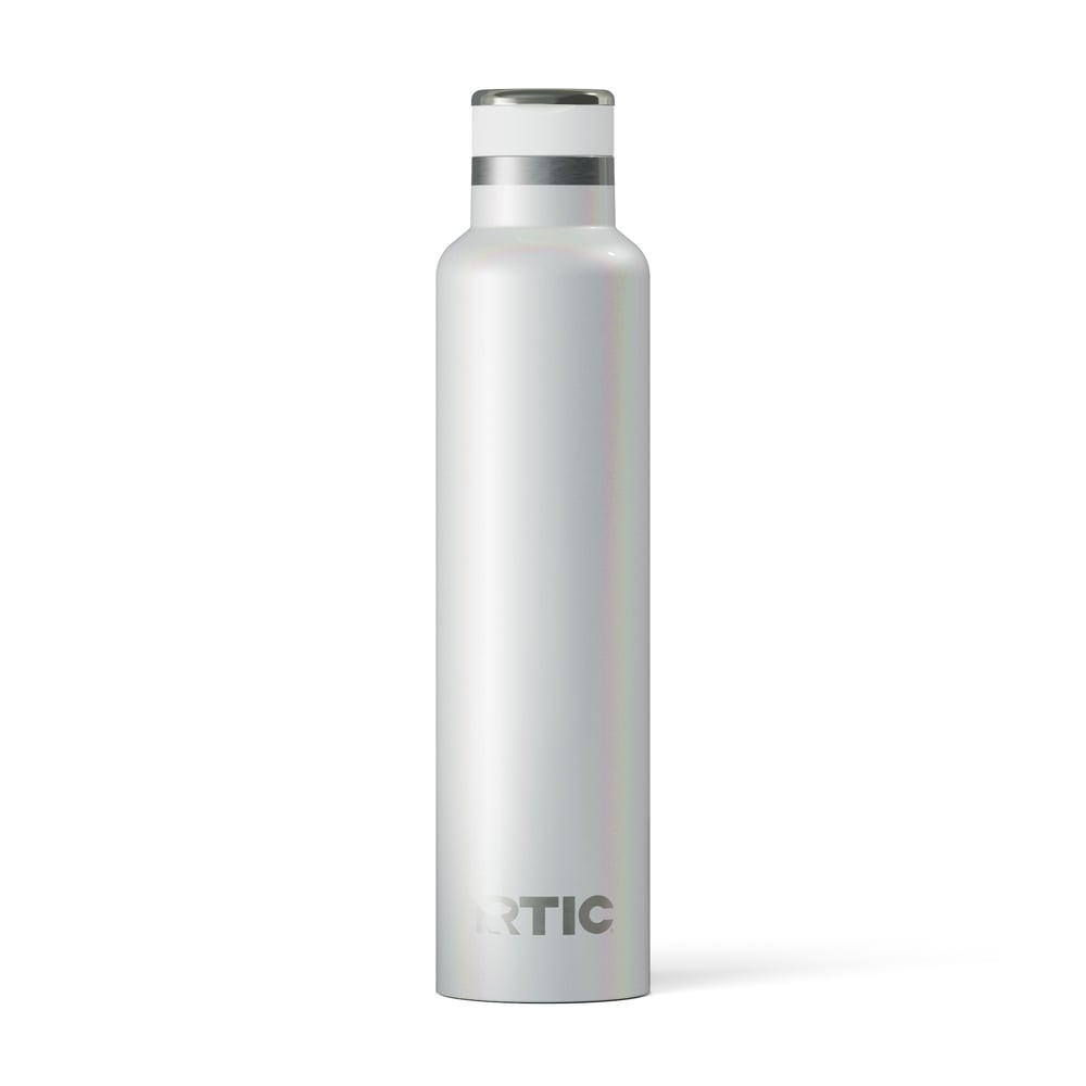26oz Journey Bottle, White Glitter
