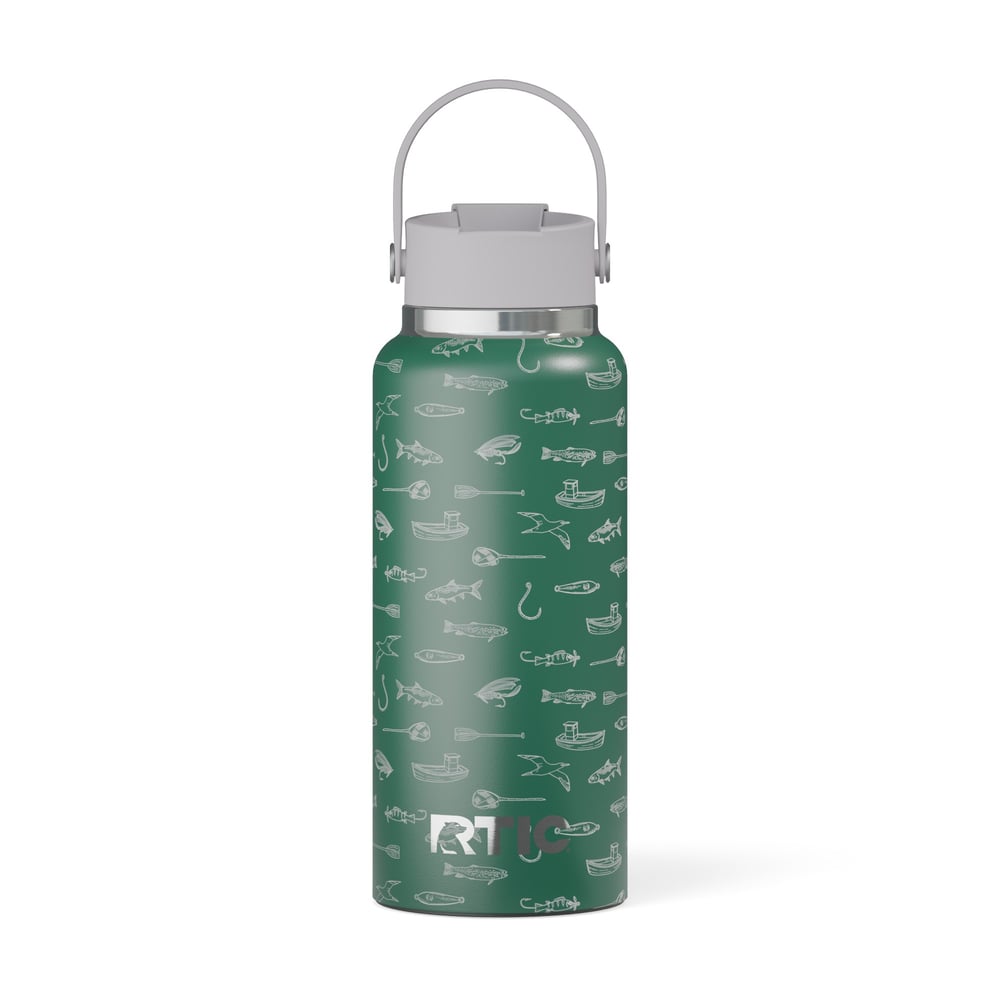 32oz Outback Bottle, Gone Fishin