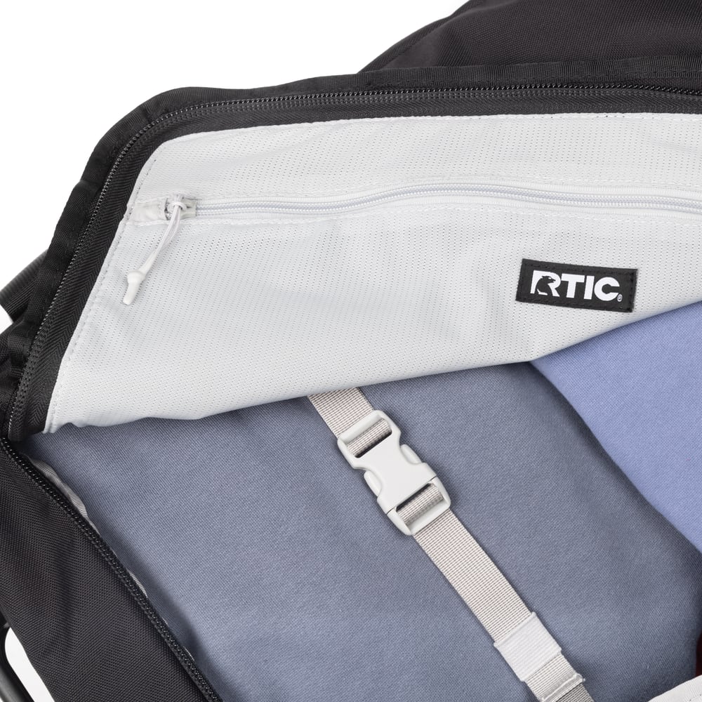 Large Road Trip Rolling Duffle Bag, Black Image