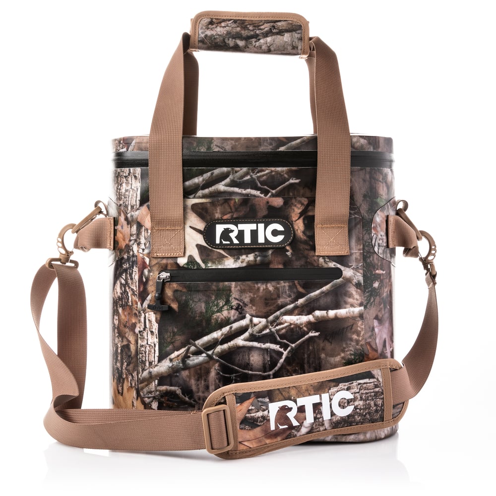 RTIC 20 Can Ultra-Tough Soft Cooler, Kanati Camo Leakproof & Puncture Proof