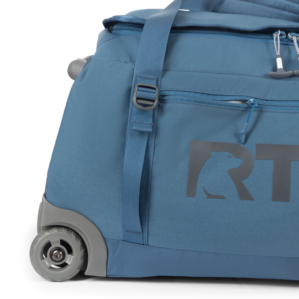 Medium Road Trip Rolling Duffle Bag, Storm Image