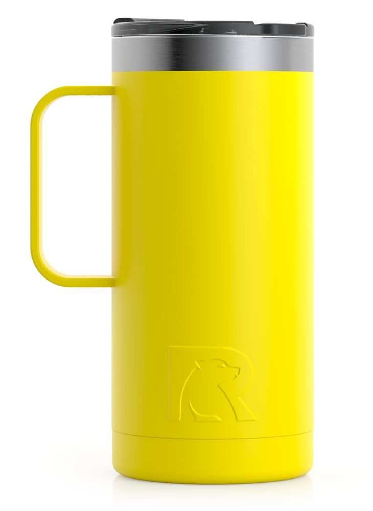 16oz Travel Mug, Sunflower, Matte Image