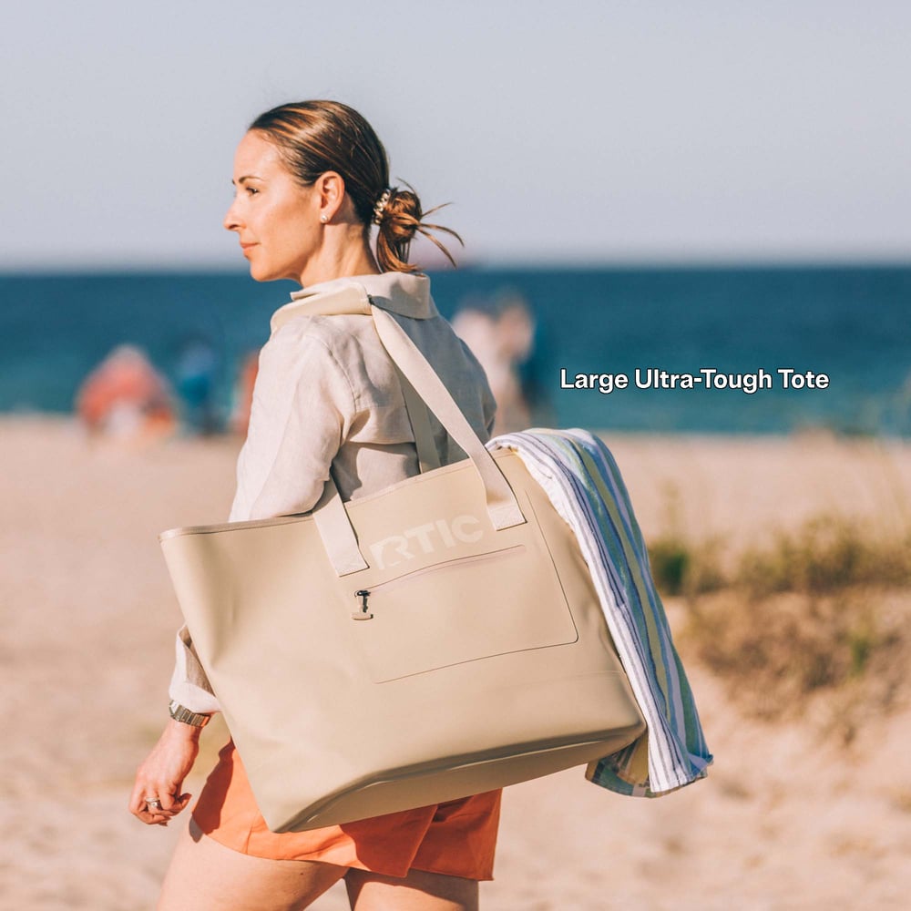 Large Ultra-Tough Tote, Navy Image