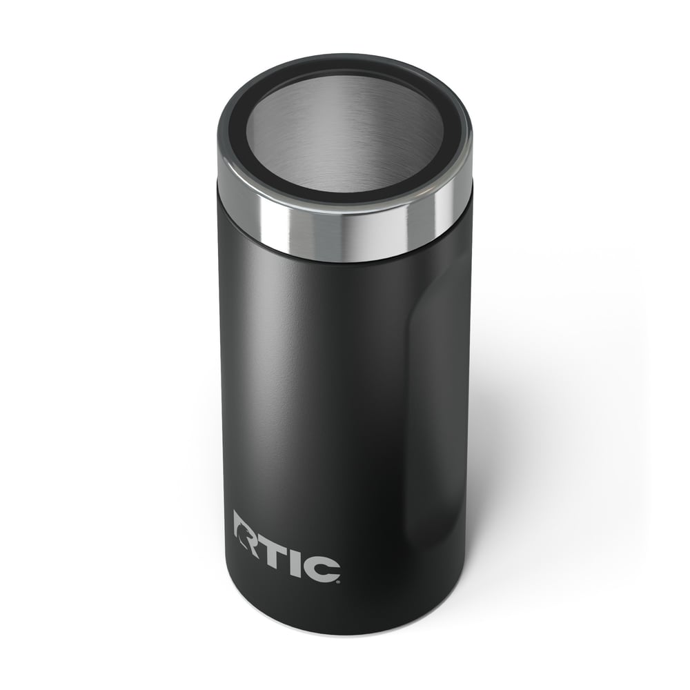 24oz Essential Can Cooler, Black Image