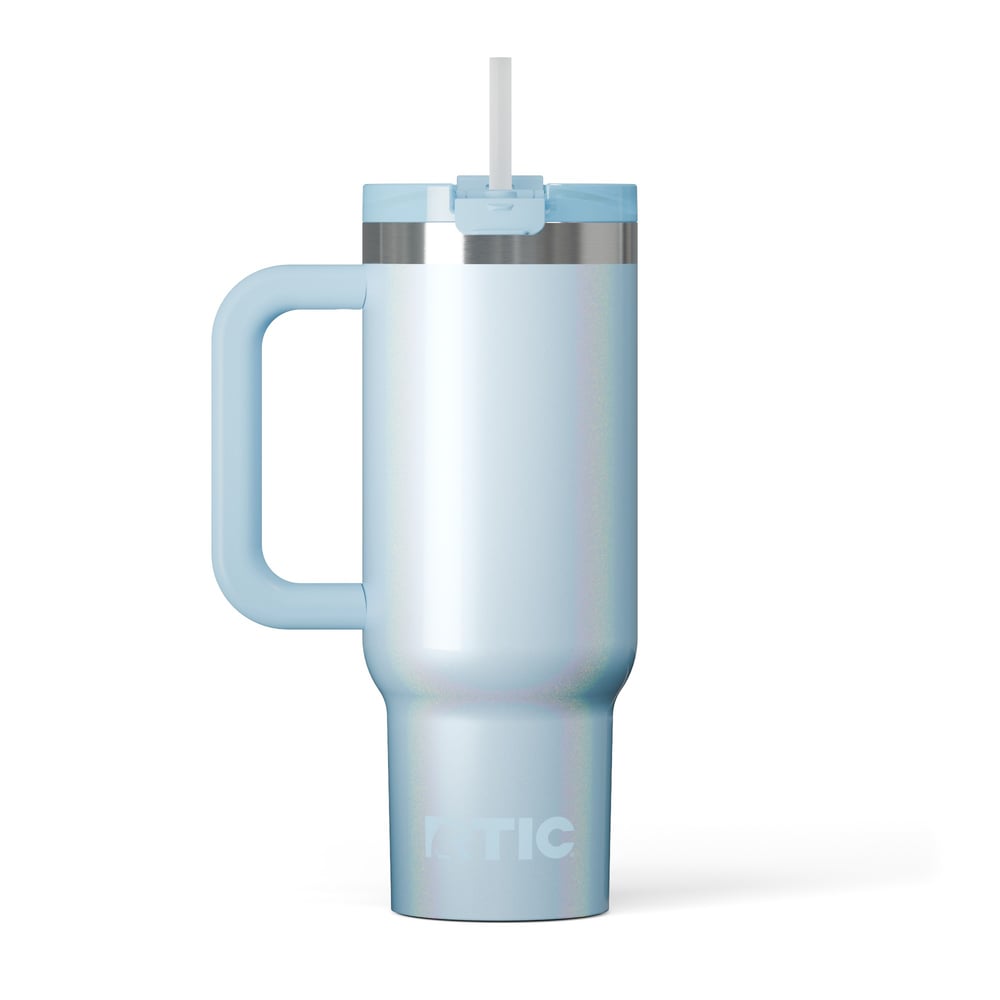 30oz Road Trip Tumbler, RTIC Ice Glitter