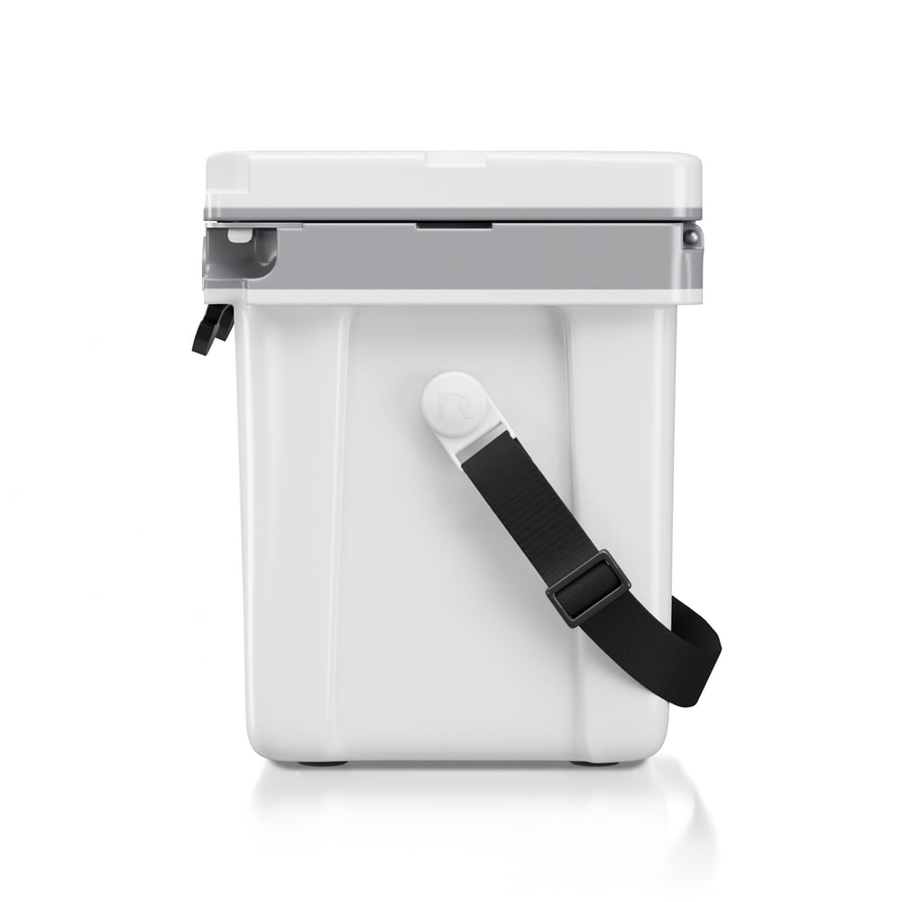 22 QT Ultra-Light Cooler, White & Grey Image