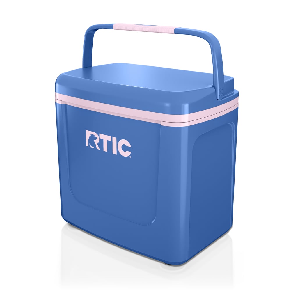 8 QT Road Trip Personal Cooler, Pond/Pale Pink