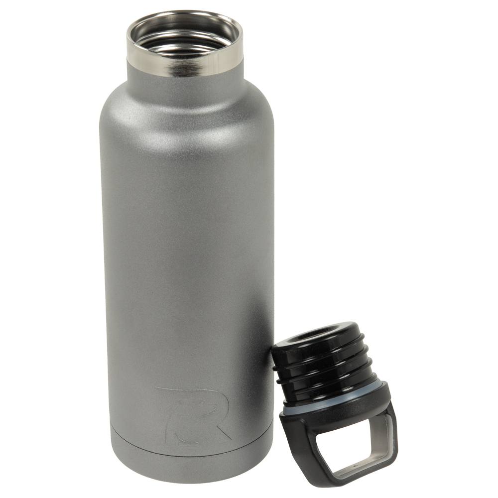 16oz Water Bottle, Graphite, Matte Image