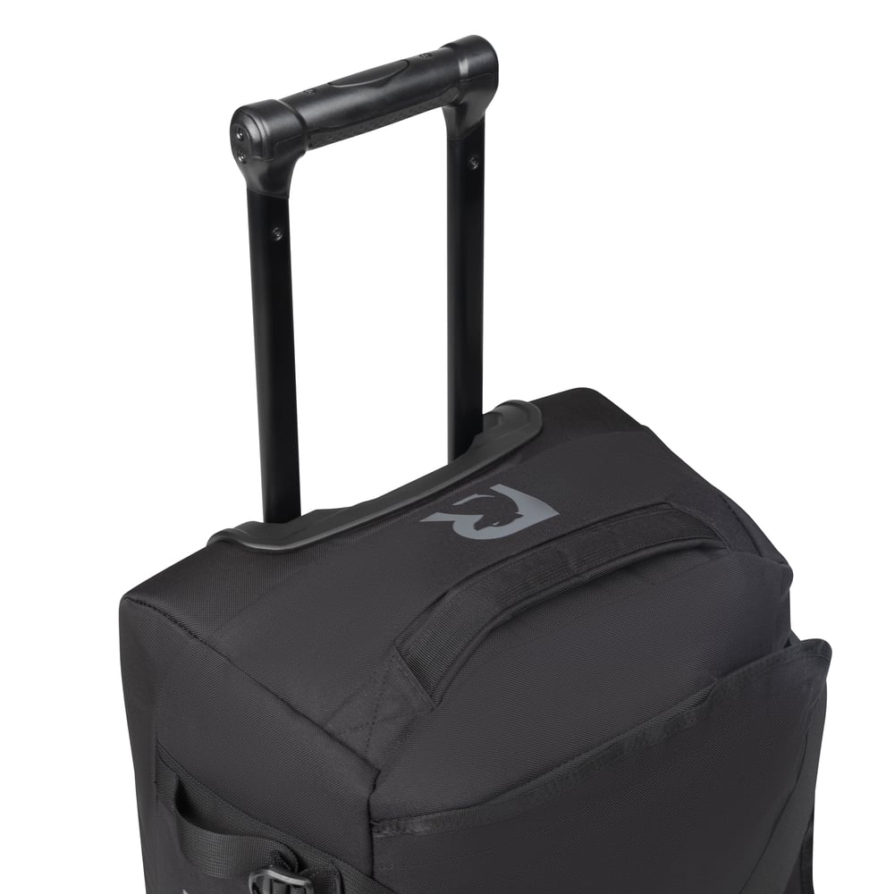 Medium Road Trip Rolling Duffle Bag, Black Image