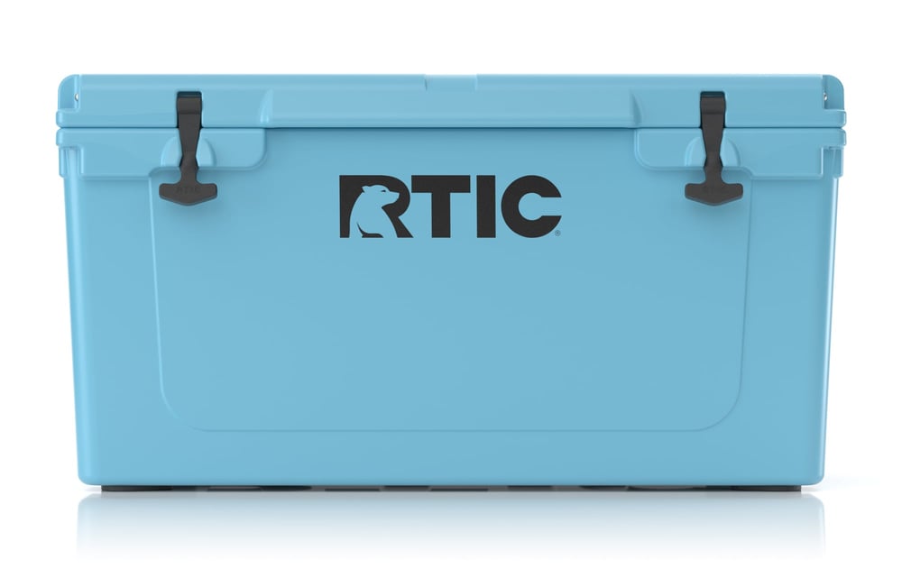 65 QT Ultra-Tough Cooler, Blue Image