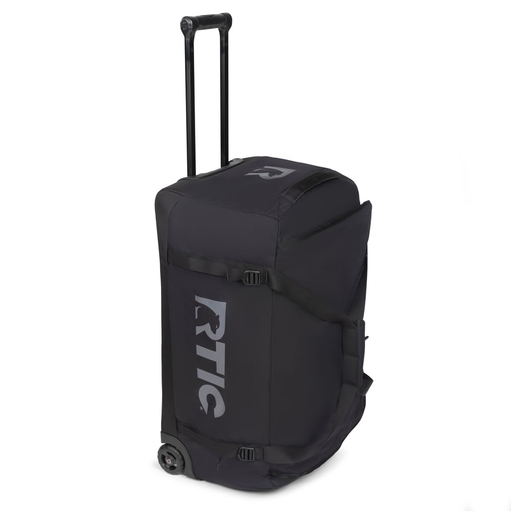 Large Road Trip Rolling Duffle Bag, Black Image