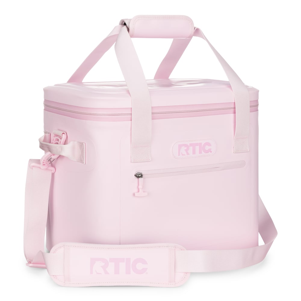 RTIC 30 Can Ultra-Tough Soft Cooler, Pale Pink Leakproof & Puncture Proof
