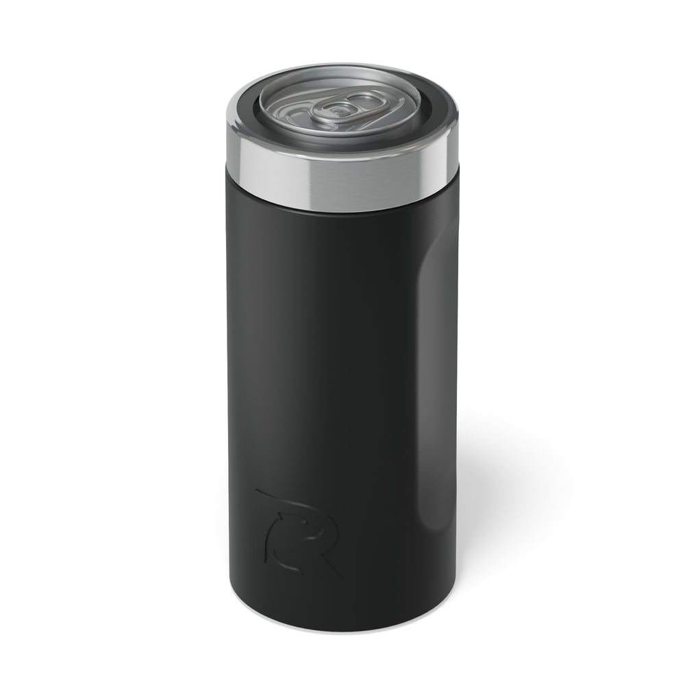 24oz Essential Can Cooler, Black Image