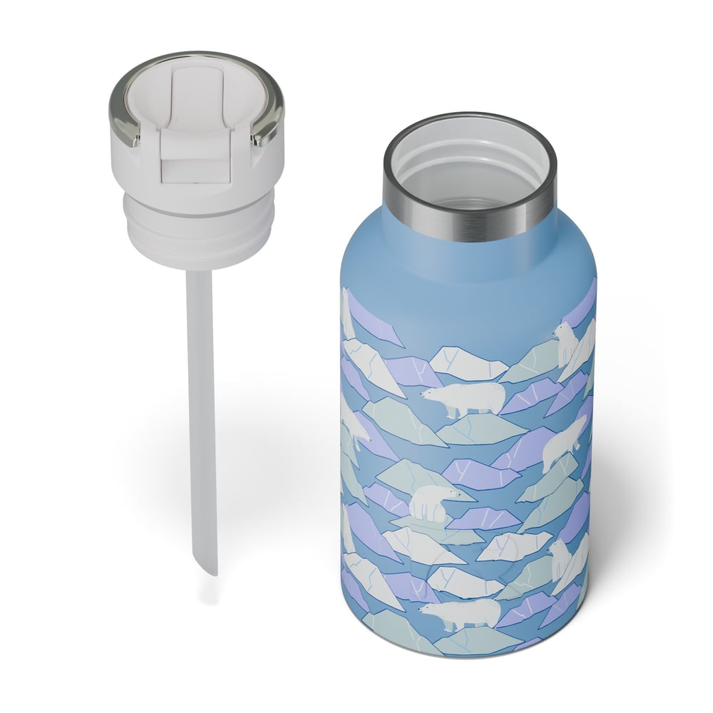 12oz Little Journey Bottle, Polar Ice Image