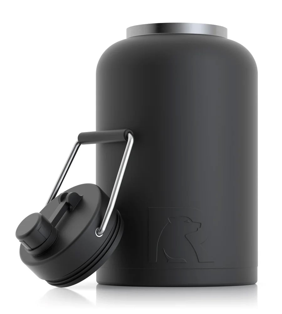 One Gallon Jug, Black, Matte Image