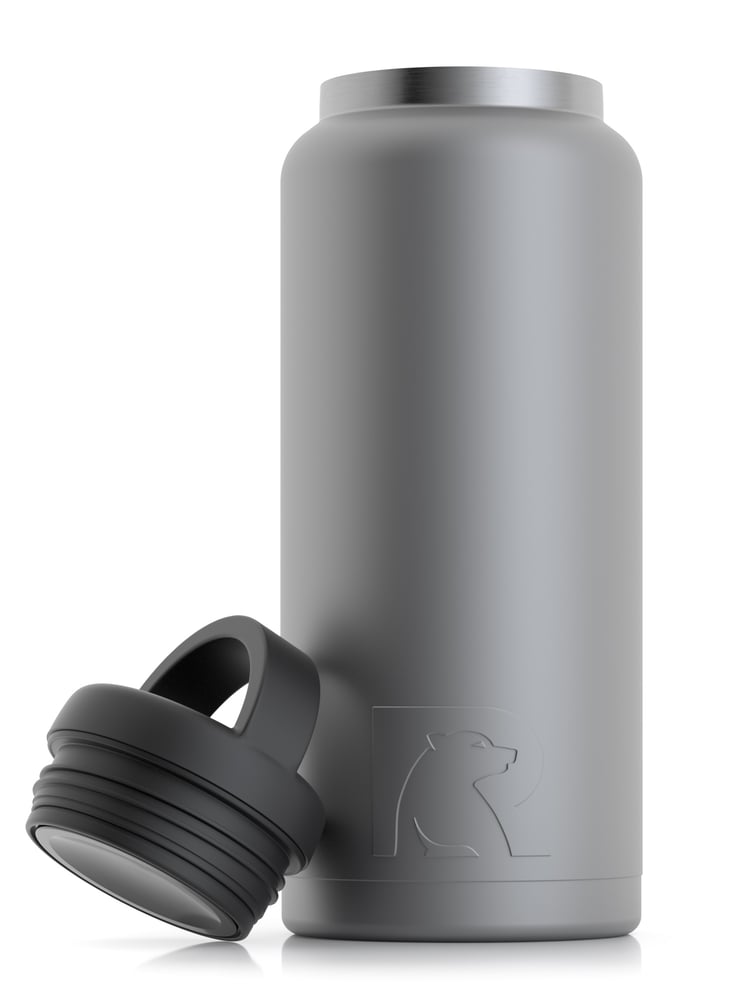 RTIC 36oz Bottle, Graphite, Matte, Stainless Steel & Vacuum Insulated