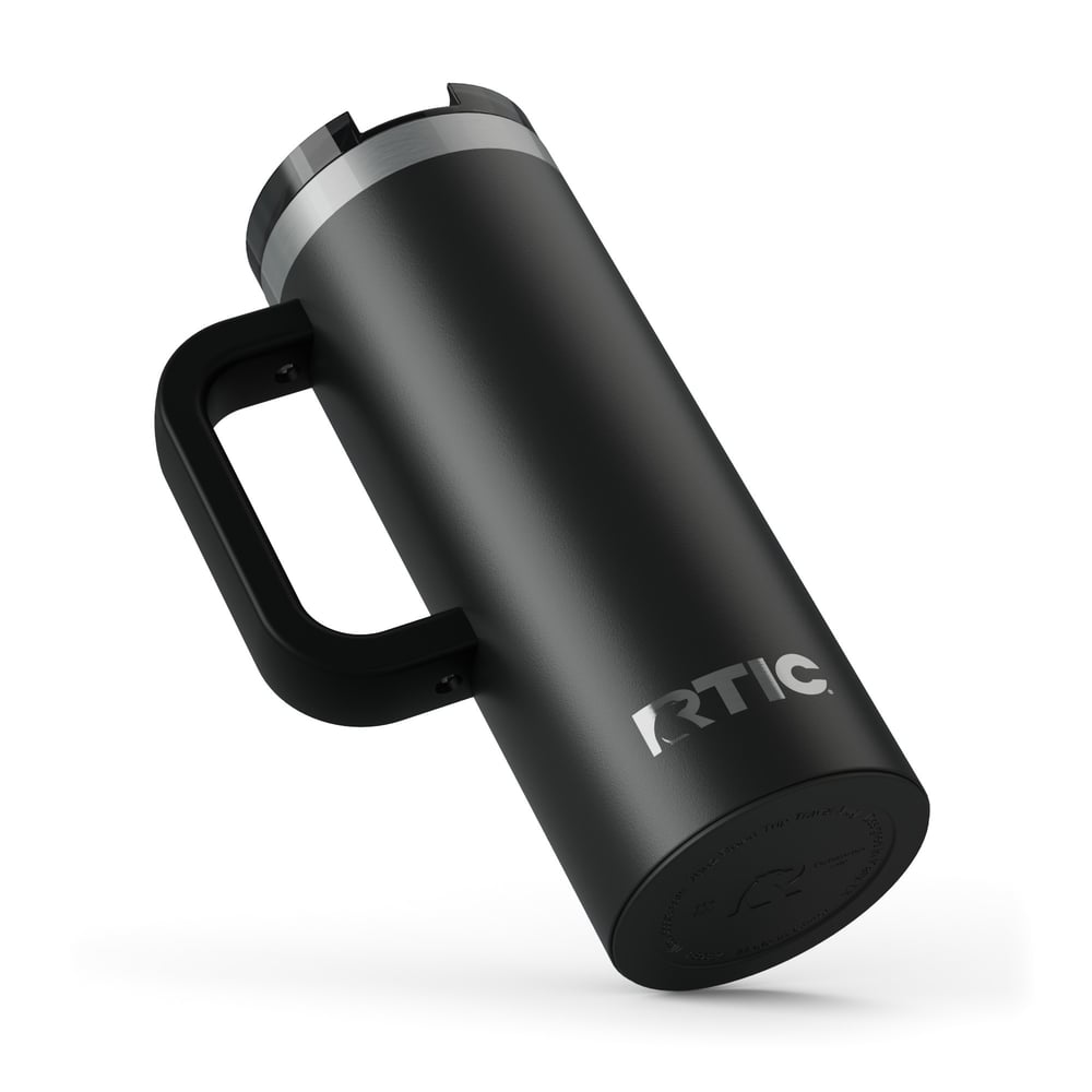 20oz Road Trip Travel Mug, Black Image