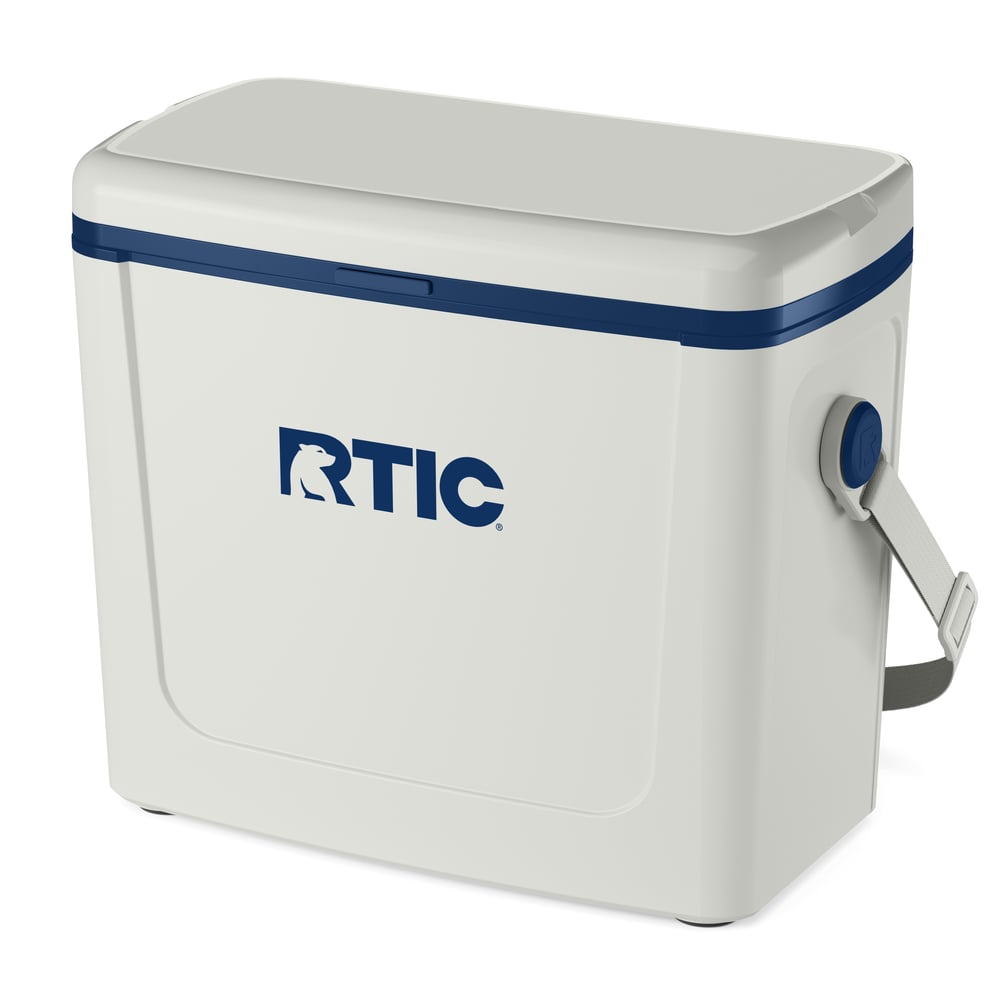 16 QT Road Trip Cooler, Cool Grey & Navy